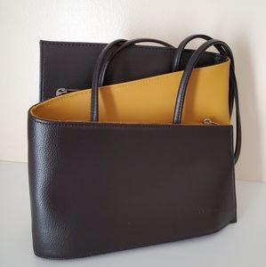 Tolblanc Paris chic genuine leather handbag